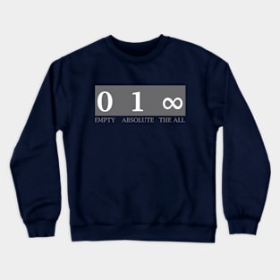 Zero, One, Infinity Crewneck Sweatshirt